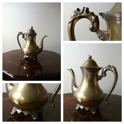 Vintage SILVER PLATE EPNS TEAPOT