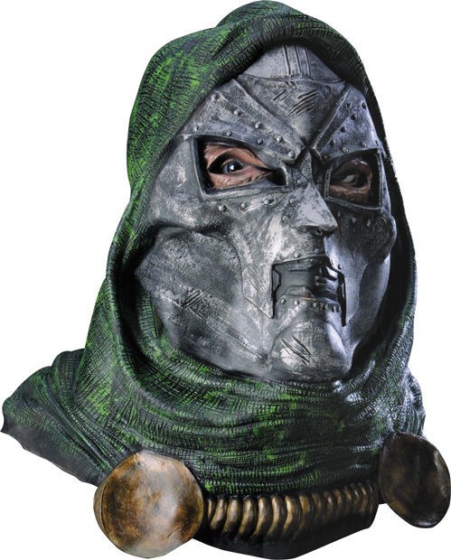 Adult Dr Doom Full Latex Scary Halloween Costume Mask