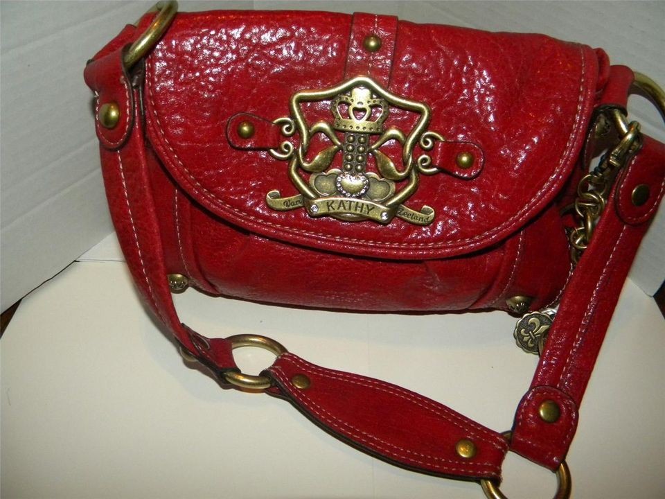 kathy van zeeland red in Handbags & Purses