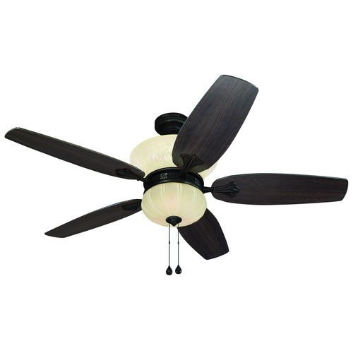   52 BEVINGTON DARK OIL RUBBED BRONZE CEILING FAN  BRAND NEW IN BOX