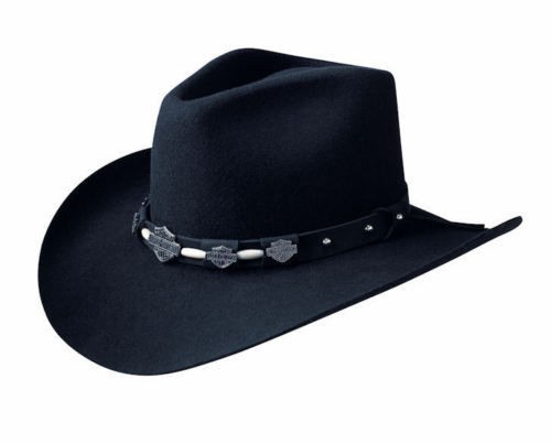 harley davidson cowboy hat in Mens Accessories