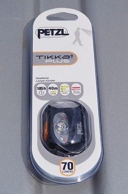 PETZL TIKKA 2 XP HEADLAMP 60 LUMENS NEW SEALED BLACK GRAPHITE