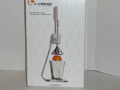 NIB METROKANE EFFORTLESS CITRUS JUICER L PRESS