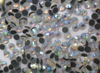 1440 pcs SS10 Hotfix Iron on Rhinestones AB Crystal 3mm 10 gross