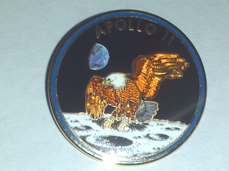 Apollo 11 Lapel Pin Official NASA Edition The EAGLE Has Landed Buzz 