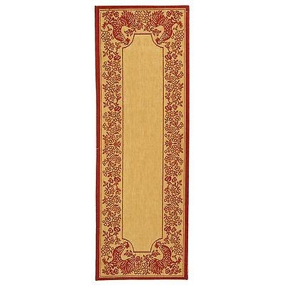   / Red Indoor Outdoor Rug (24 x 9   (2 ft. 4 in. x 9 ft. 11 in