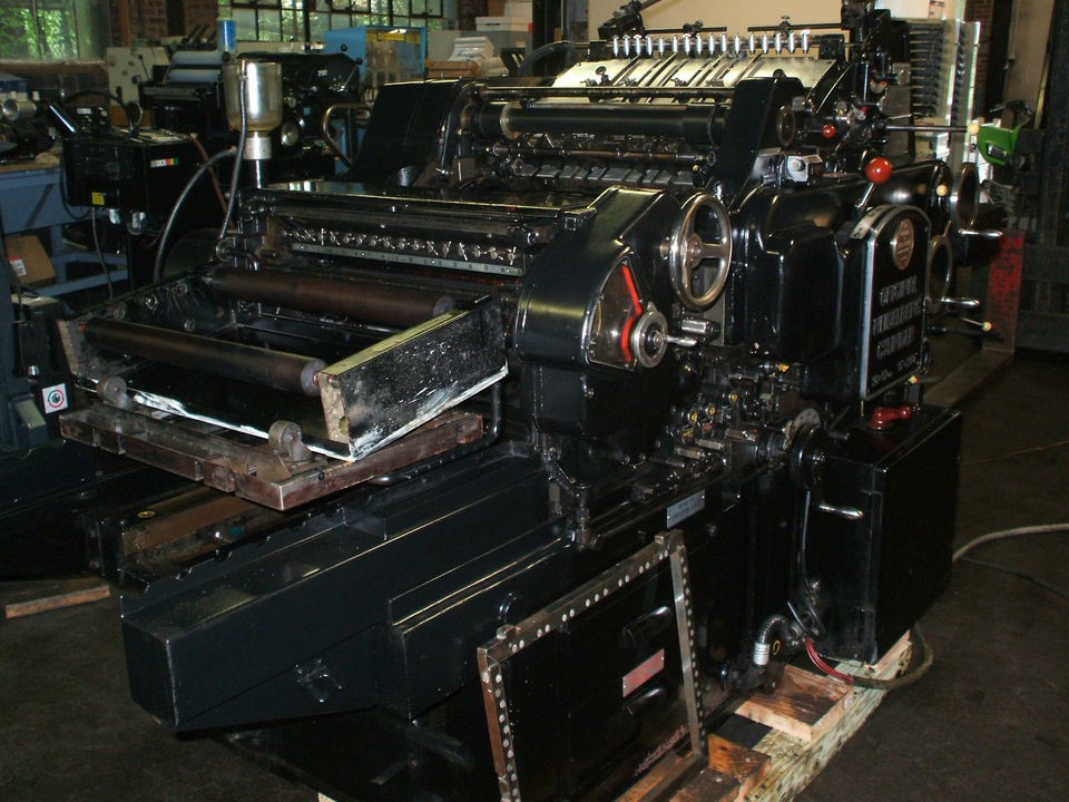 HEIDELBERG CYLINDER PRESS 15 X 20 1/2 VERY CLEAN MACHINE