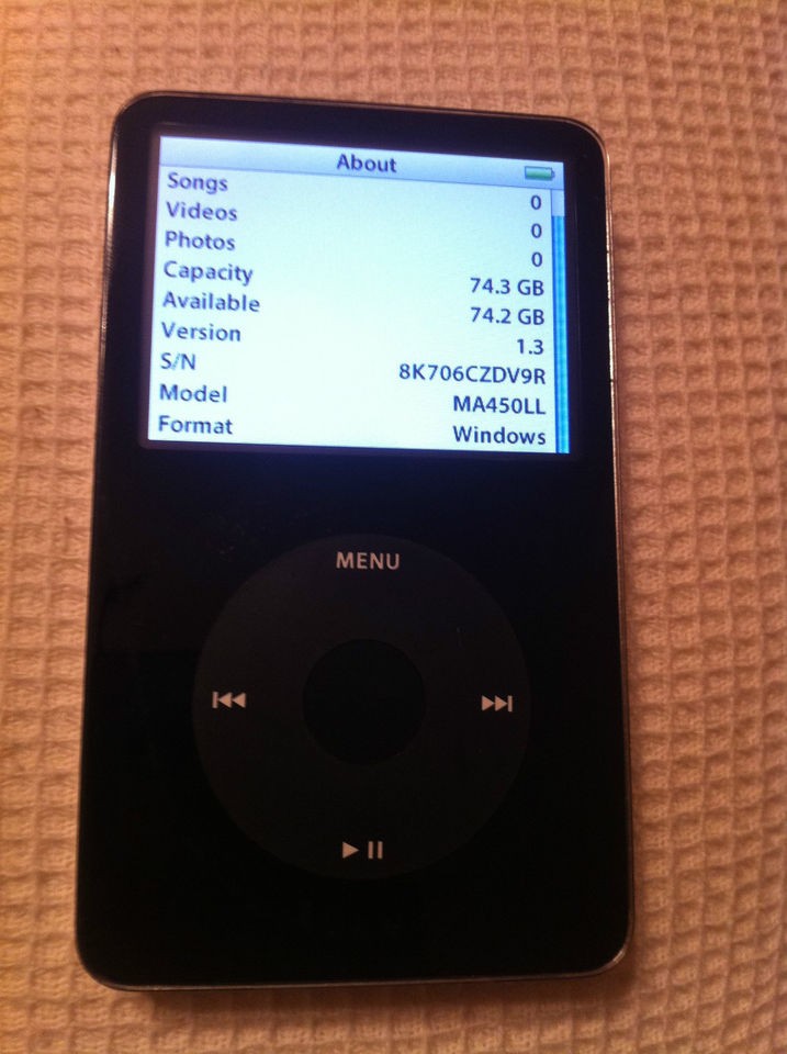 ipod 5th generation 80 gb in iPods &  Players