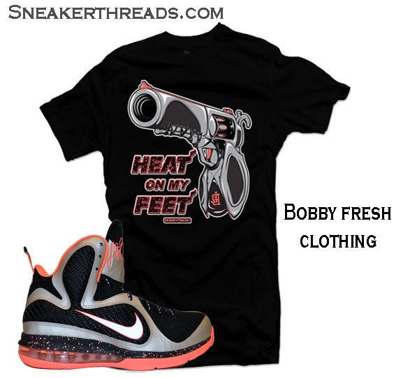 BOBBY FRESH HEAT ON MY FEET LEBRON 9 MANGO ELITE SOUTH BEACH YEEZY 2 