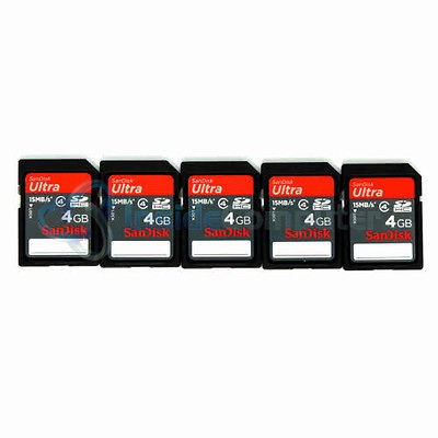 SANDISK 32 GB SD SDHC HIGH SPEED Flash Memory Card 2 4 8 16 32 64 GB 