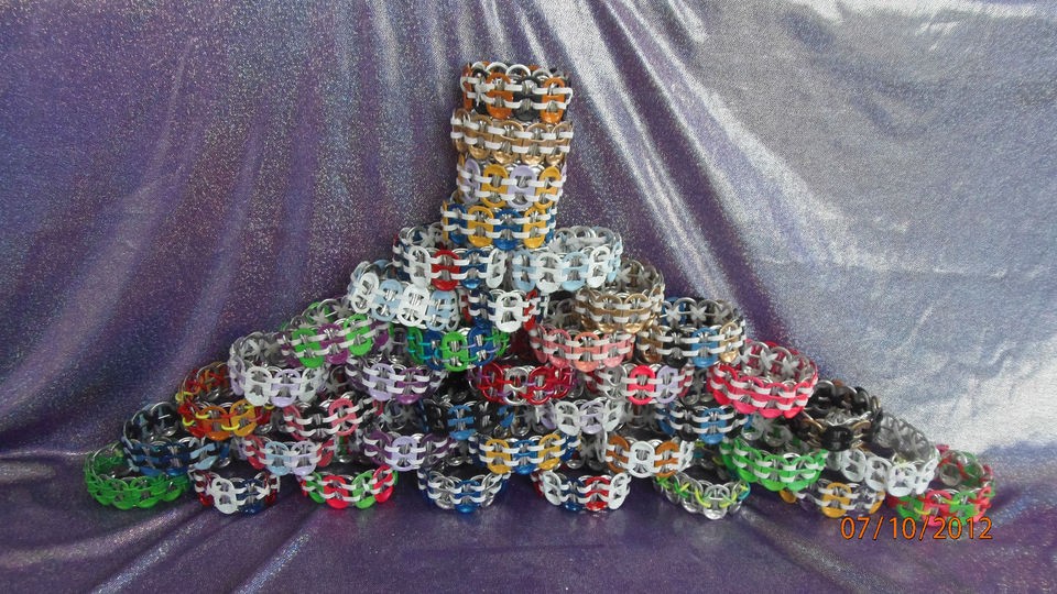 Soda Can tab Bracelets. Help send a kid to Summer camp* Hillbilly 