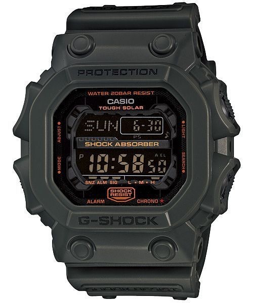   CASIO G SHOCK GX56KG 3 MASTER IN SOLAR SHOCK RESIST ARMY GREEN WATCH