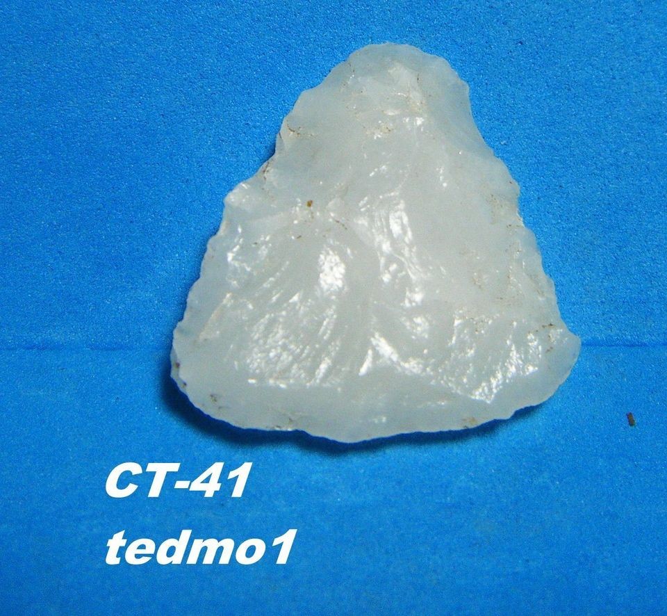 Litchfield County, Connecticut Authenic Artifact Quartz Arrowhead 