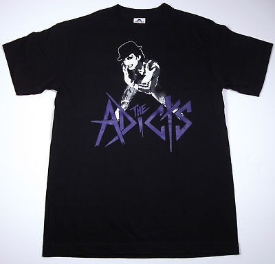 The ADICTS ADX Mens T shirt Punk Rock Band Tee New SzM