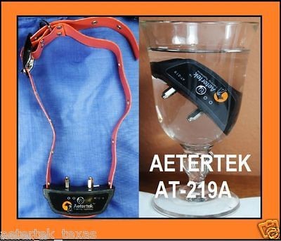 AETERTEK RECHARGEABLE WATERPROOF AUTO ANTI BARK COLLAR NO BARK SHOCK 