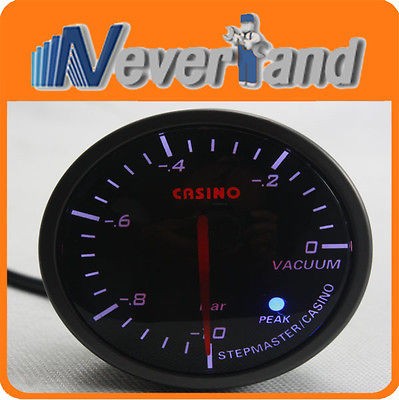   Auto Autogauge Vacuum Gauge Pressure Indicator Meter in Hg For Car