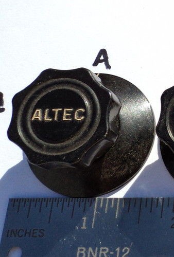 VINTAGE AUDIO MIXER ALTEC DAKE WARE DAKAWARE BAKELITE KNOB 1 1/2 x 3 