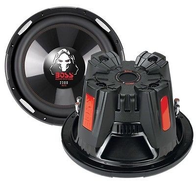 New BOSS AUDIO P126DVC 12 4600W Car Power Subwoofers PAIR Subs DVC 