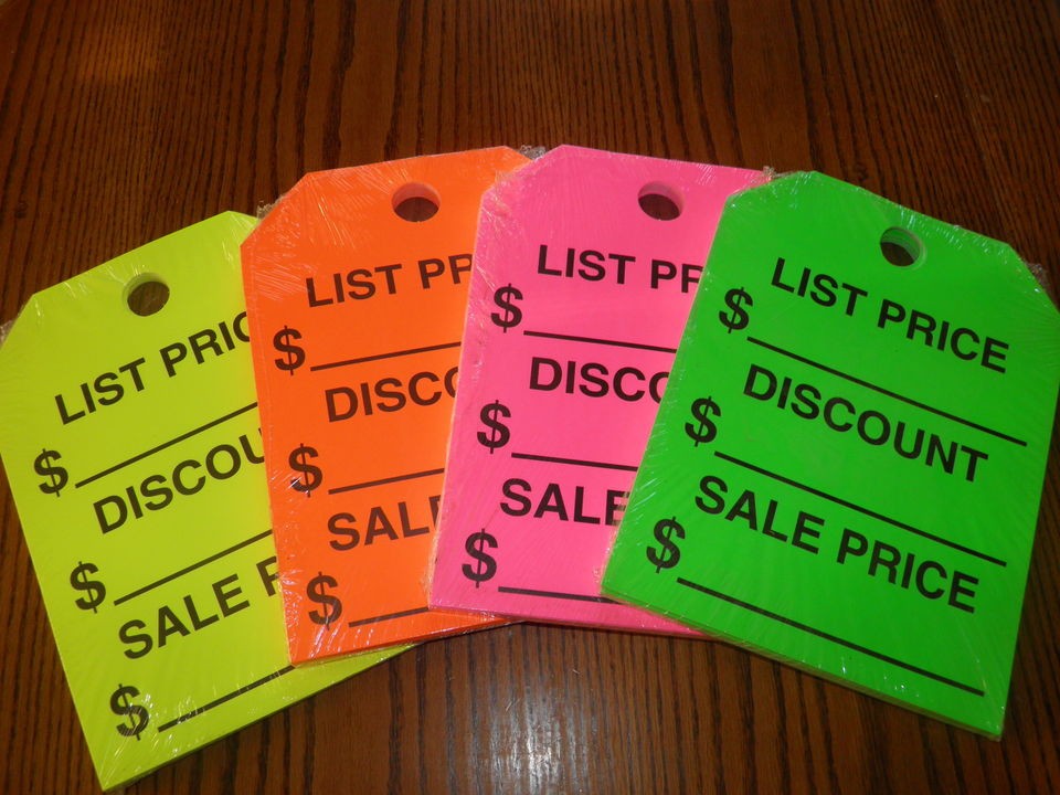 Auto Car Dealer Rear View Mirror Tags Hanger 50pack~List Discount Sale 