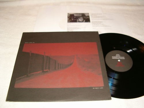 Terror Level Red No Mans Land Punk/Rock LP, Vinyl, +Insert, VG+