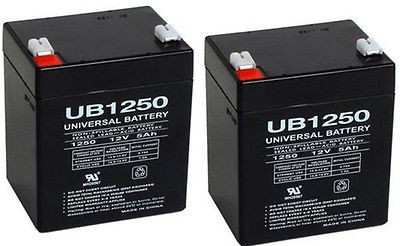 UPG 2 Pack   Razor E100 E125 E150 Electric Scooter battery 12V 5AH