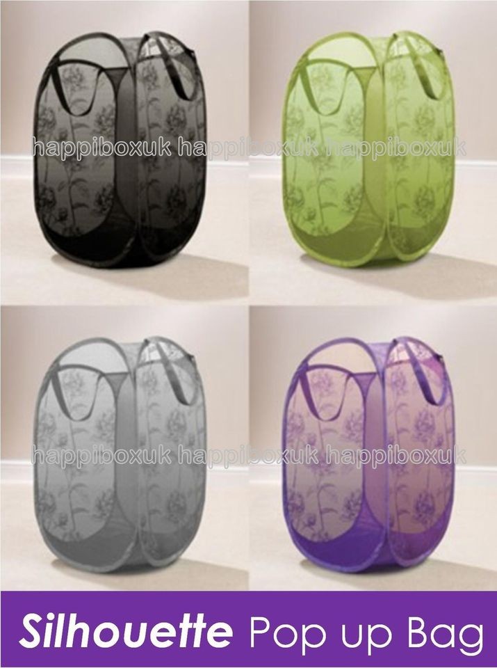   Pop up Bag Room Tidy Laundry Hamper Storage Clothes Basket Bin