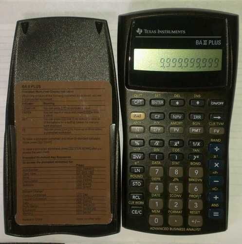 Texas Instruments BA II Plus Financial Calculator