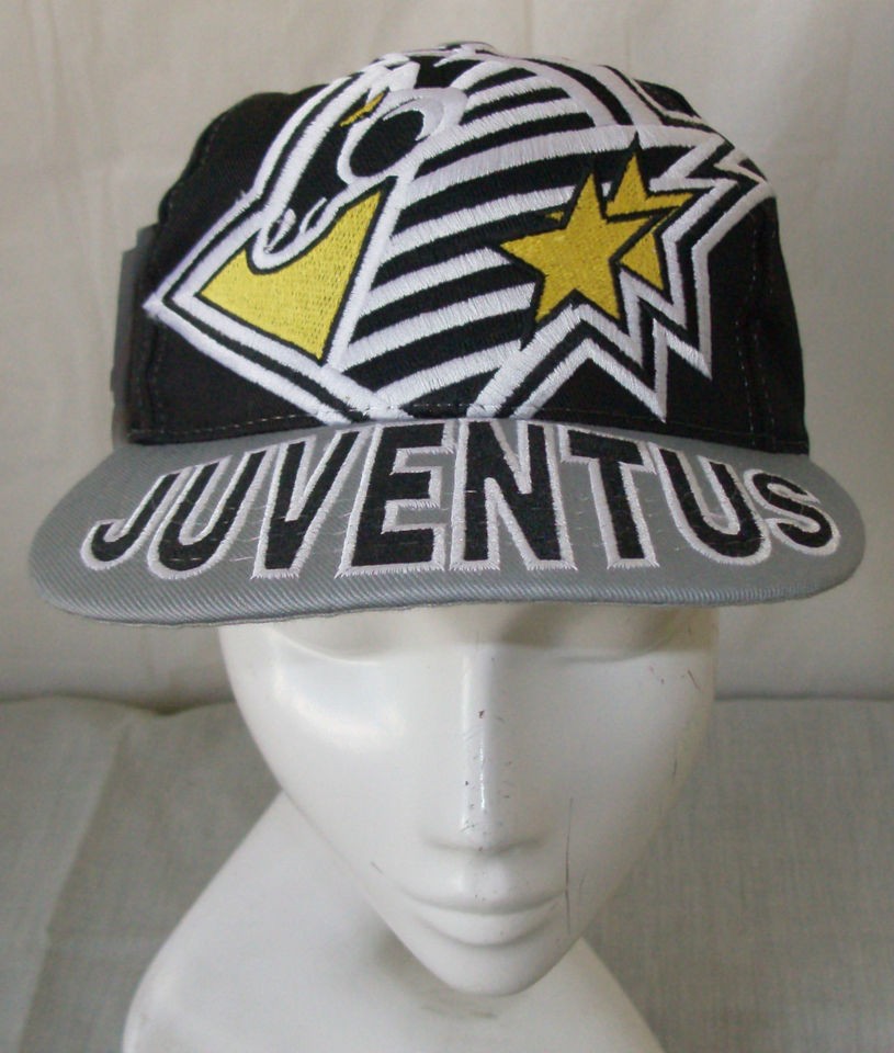   ADHESIVE TEAM BADGE JUVENTUS KAPPA ONE SIZE BASEBALL ADJUSTABLE CAP