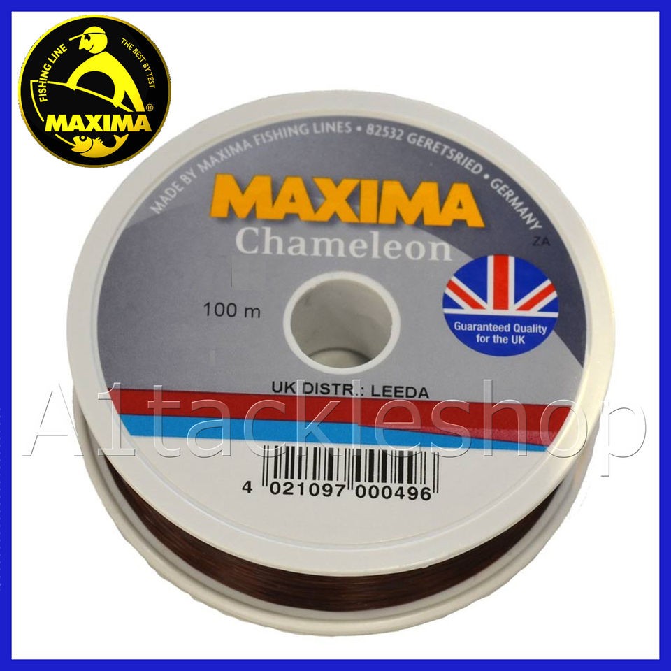 GENUINE Maxima Chameleon 100m Spool Monofilament Mono Line