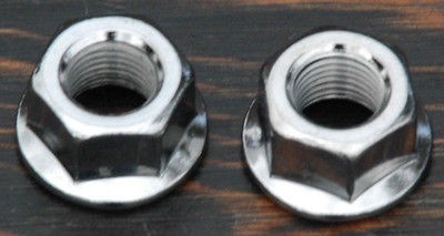   Bicycle 3/8 x 24tpi Axle Nuts Morrow Bendix Musselman Bike Hubs