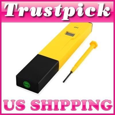   Digital PH Meter Tester Measure Pocket Mini Pen Aquarium Pool Water