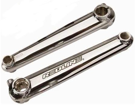 Redline Monster 3 Piece BMX crank 180mm 19mm Chrome NEW