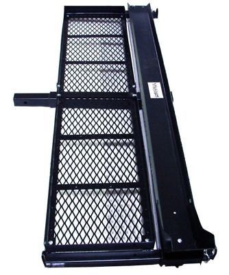 MOTORCYCLE DIR​​T BIKE HAULER RACK CARGO CARRIER w/RAMP