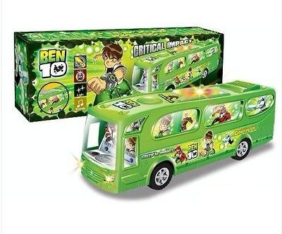 BEN10 BEN 10 BEN TEN RARE SUPPER BUS GAME TOY