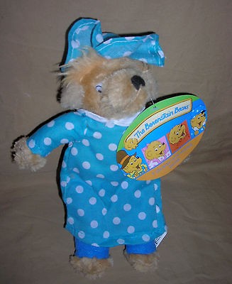 BERENSTAIN BEARS plush MAMA BEAR SIZE 9 INCH NWT