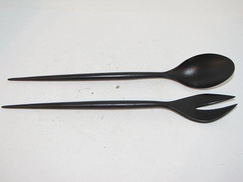 Herbert Krenchel. Original salad cutlery for Krenit bowls 1950es 