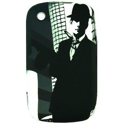 For Blackberry curve 8520 8530 9300 flexible 40s Gangster style Gel 