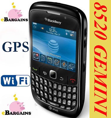 NEW RIM Blackberry 8520 Curve PDA GSM WIFI Cell Phone T Mobile 