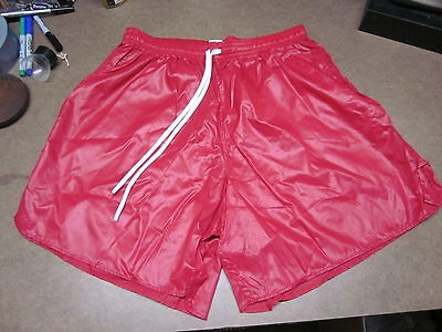   SHORTS crimson flamingo vtg OG gym shorts NEW cheerleader athletic