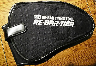 MAX Re bar Tying tool rebar Tier Holster JH300 Black Pouch RB392 and 