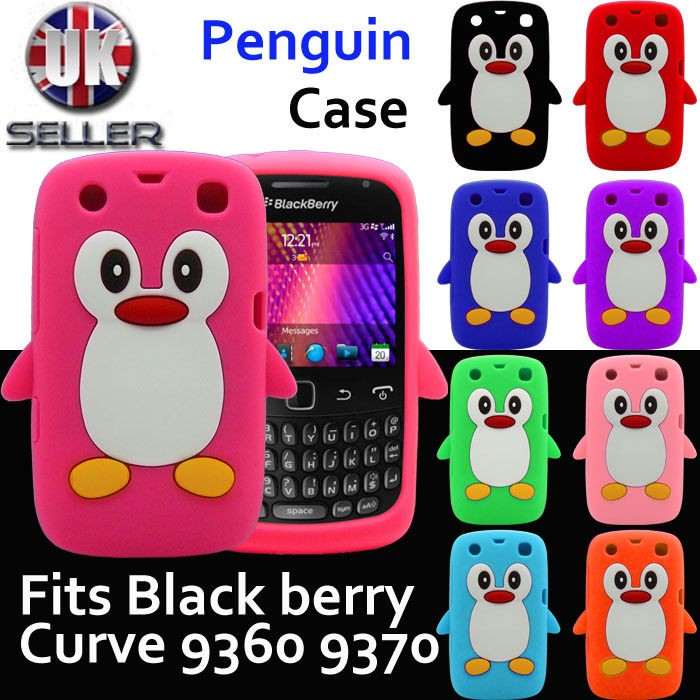 blackberry curve 9360 penguin cases