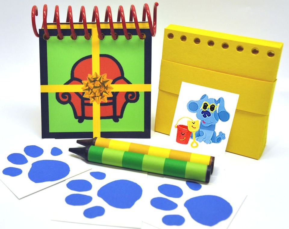   BLUES BIG BIRTHDAY HANDY DANDY NOTEBOOK  BLUES CLUES THINKING CHAIR