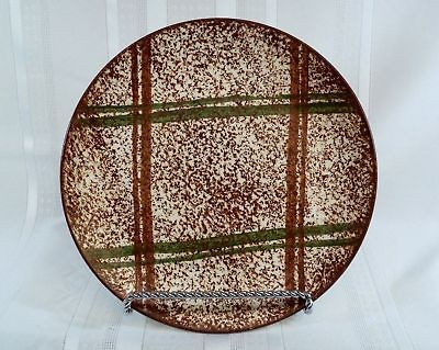 Blue Ridge Southern 9 1/2 Dinner Plate in Rustic Plaid