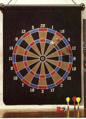   Dart Board Gaming Set Hanging Magnetic Target Sport Game Gift Set