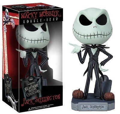   Before Christmas JACK SKELLINGTON Funko Wacky Wobbler Bobblehead TNBC