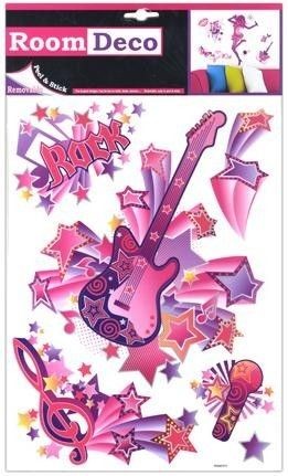 Childrens/Kids​/Girls/Teen/Te​enager Bedroom ROCK/POP STAR Wall 