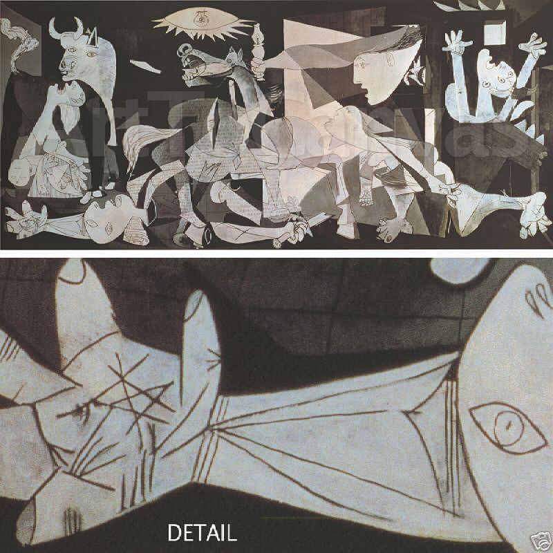 50x23 GUERNICA PABLO PICASSO CLASSI​C MASTERS CANVAS