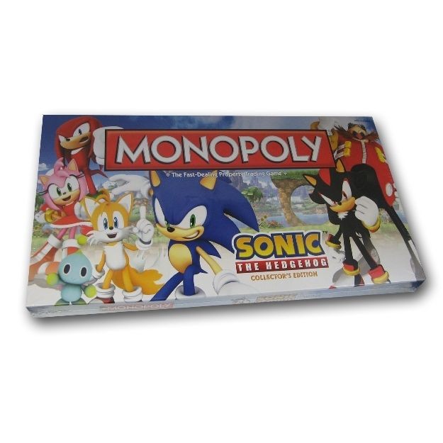 SONIC THE HEDGEHOG Edition Factory Sealed Monopoly BRAND NEW