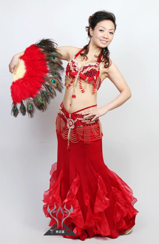 clearance sale brand new Belly Dance costume set bra belt 36B