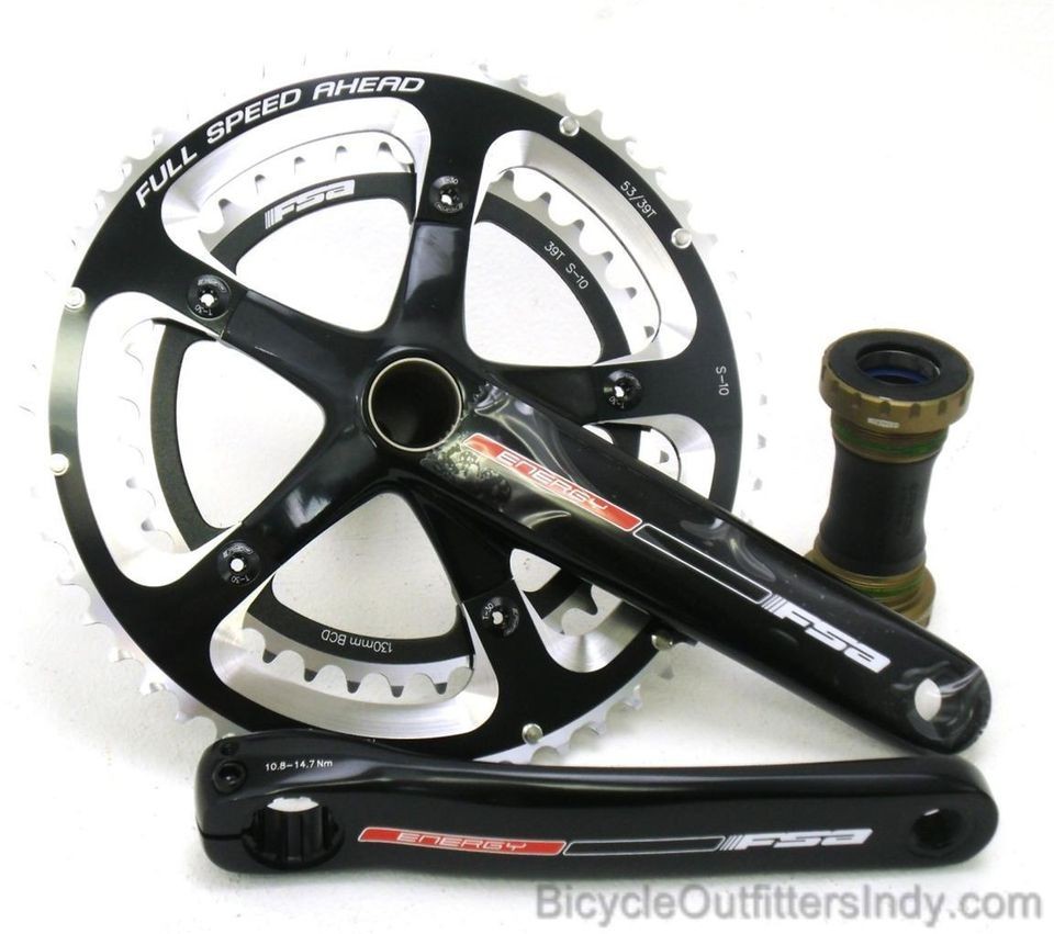 FSA Energy Road Crankset 170mm 39/53 MegaExo S 10 Crankset 330 1760 